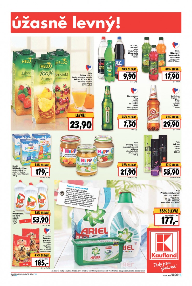 letk Kaufland Aktuln nabdka od 7.1.2015 strana 1