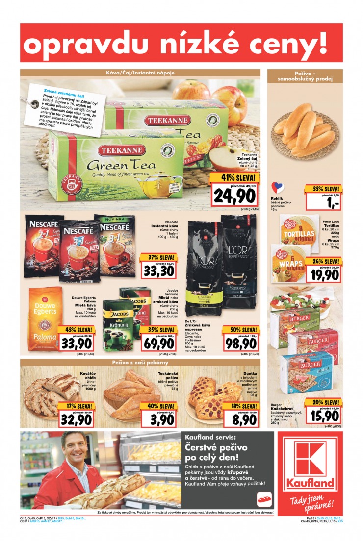 leták Kaufland Aktuální nabídka od 7.1.2015  strana 1 leták Kaufland Aktuální nabídka od 7.1.2015 strana 1