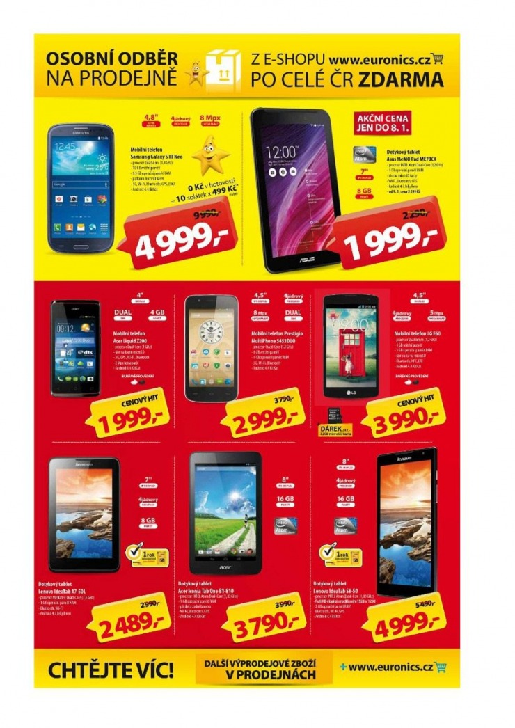 let�k Euronics Aktu�ln� let�k od 7.1.2015 strana 1