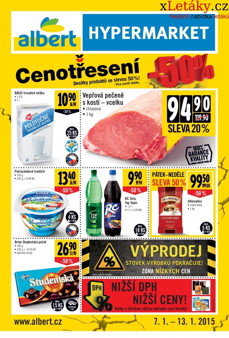 leták Albert Hypermarket akční leták strana 1 leták Albert Hypermarket akční leták strana 1