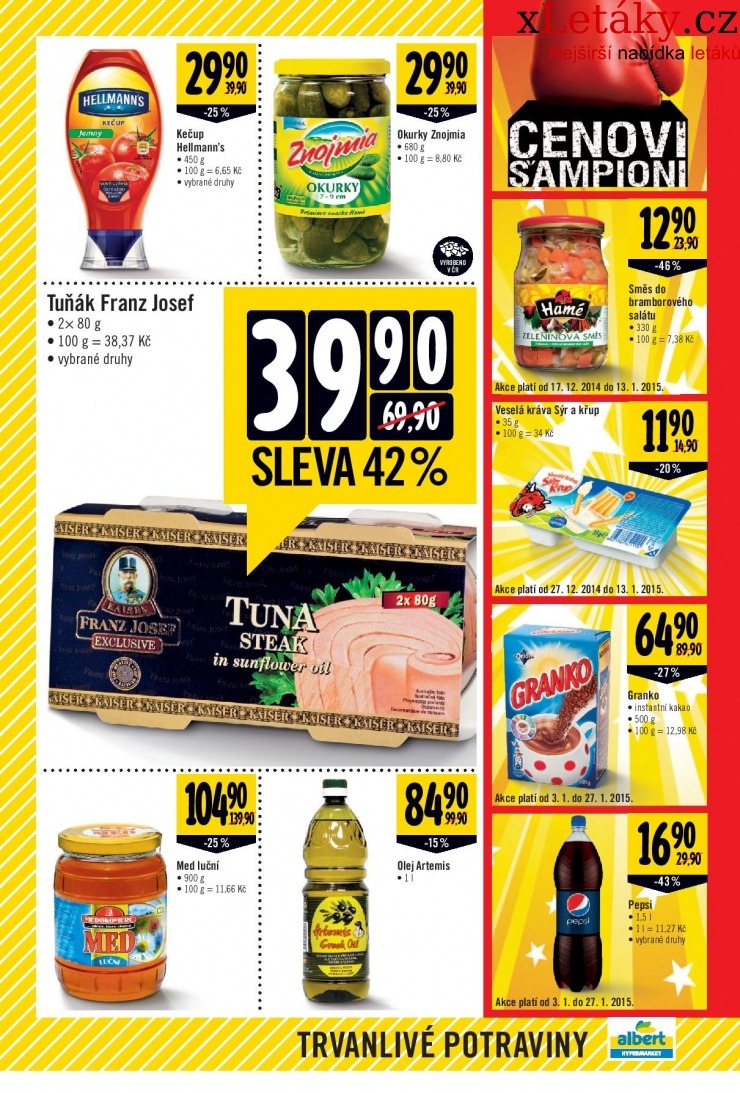 leták Albert Hypermarket akční leták strana 1 leták Albert Hypermarket akční leták strana 1