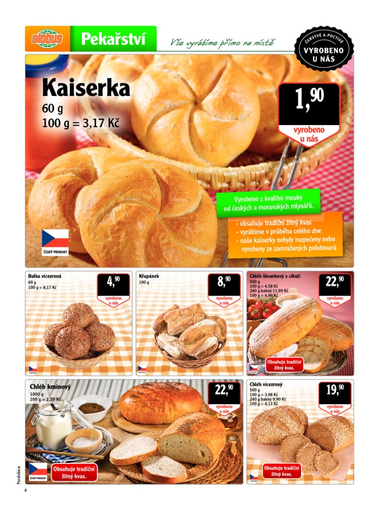 leták Globus Naše noviny od 8.1.2015 strana 1 leták Globus Naše noviny od 8.1.2015 strana 1