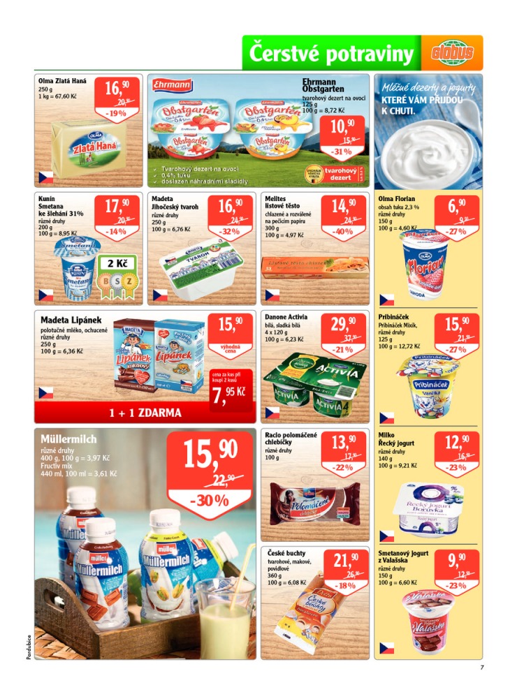 leták Globus Naše noviny od 8.1.2015 strana 1 leták Globus Naše noviny od 8.1.2015 strana 1