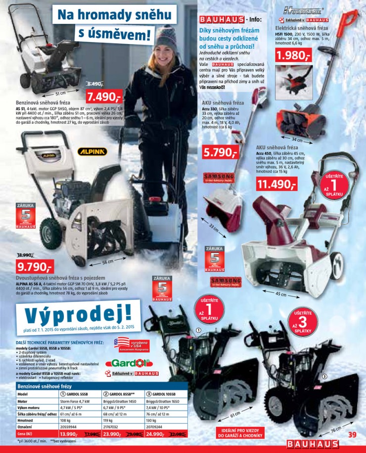 leták Bauhaus Katalog od 7.1.2015 strana 1 leták Bauhaus Katalog od 7.1.2015 strana 1