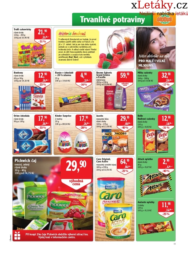 leták Globus - Liberec leták strana 1 leták Globus - Liberec leták strana 1
