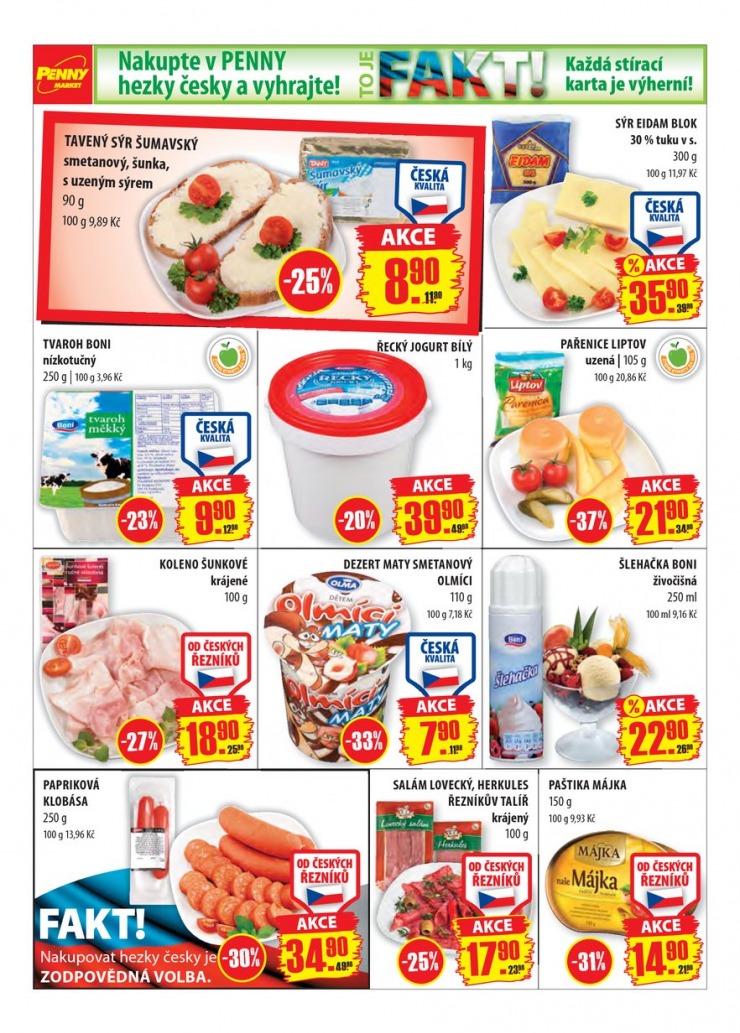 leták Penny Aktuální nabídka od 12. 1. 2015 strana 1 leták Penny Aktuální nabídka od 12. 1. 2015 strana 1