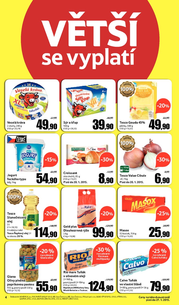 let�k Tesco velk� hypermarkety od 14. 1. 2015 strana 1