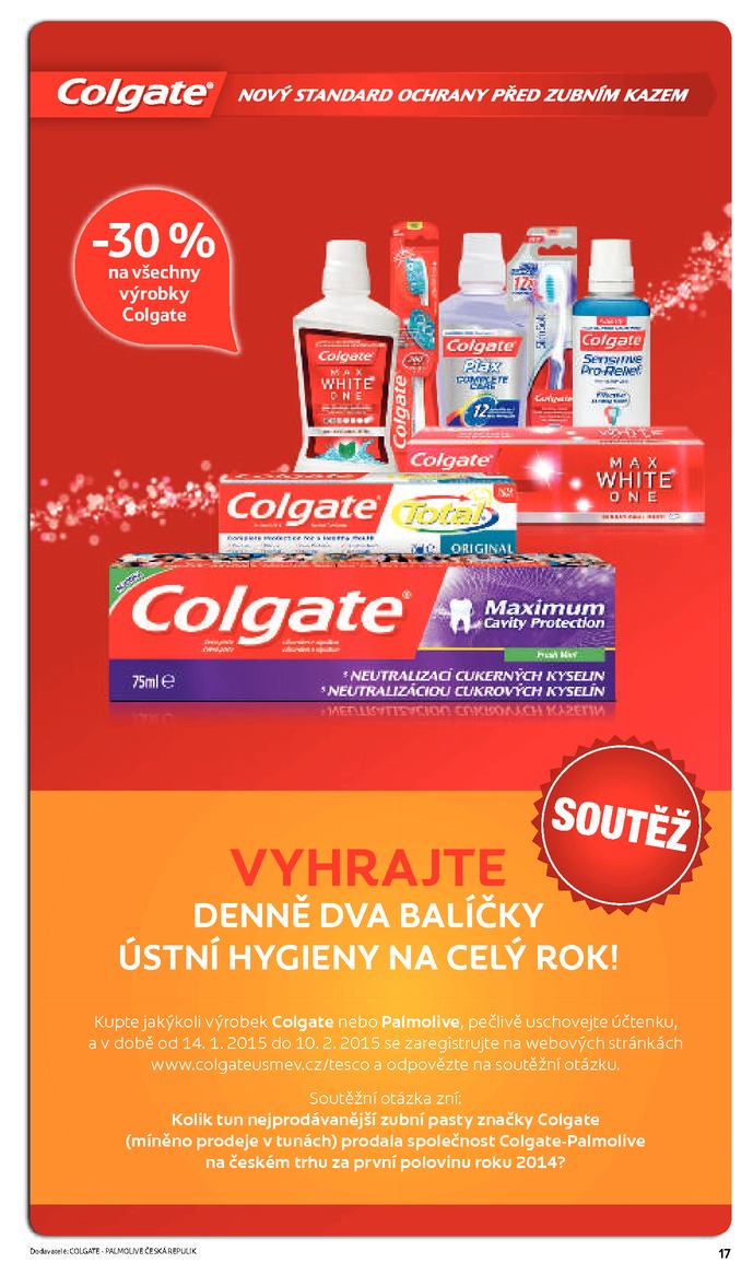 let�k Tesco velk� hypermarkety od 14. 1. 2015 strana 1