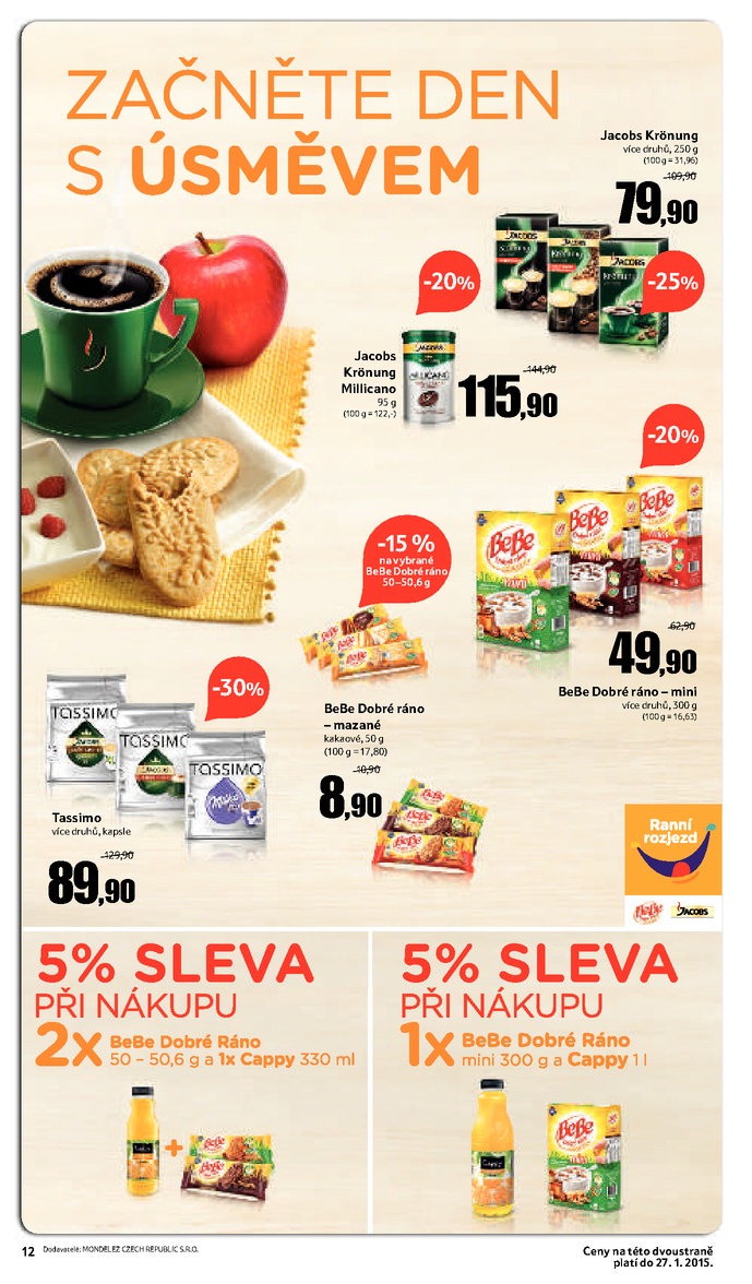 let�k Tesco obchodn� d�m My N�rodn� od 14. 1. 2015 strana 1