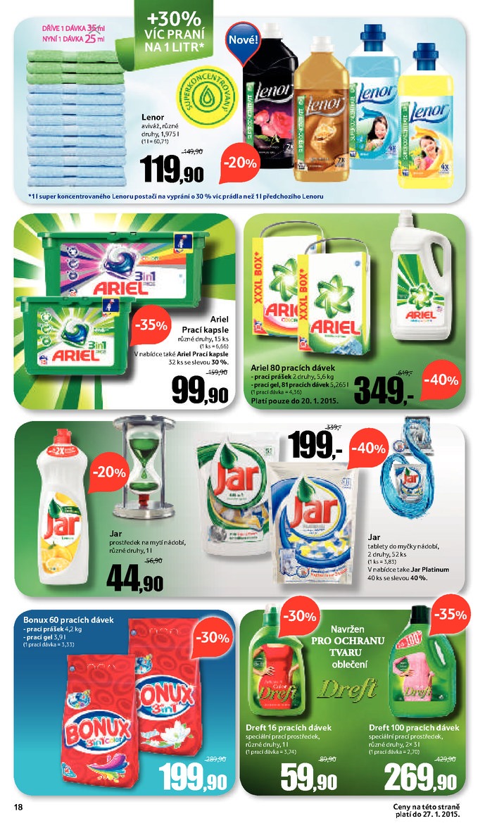 let�k Tesco obchodn� d�m My N�rodn� od 14. 1. 2015 strana 1