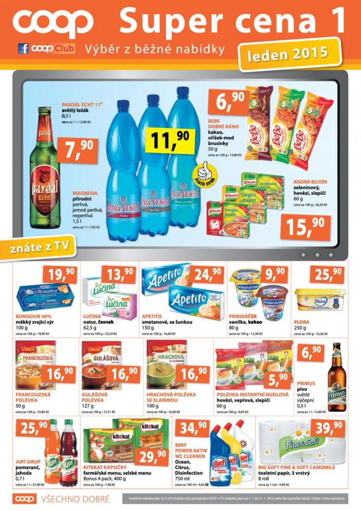 leták COOP Terno od 14. 1. 2015 strana 1 leták COOP Terno od 14. 1. 2015 strana 1