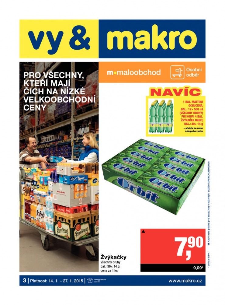 letk Makro Maloobchod od 14. 1. 2015 strana 1
