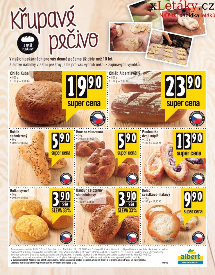 leták Albert Hypermarket leták strana 1 leták Albert Hypermarket leták strana 1