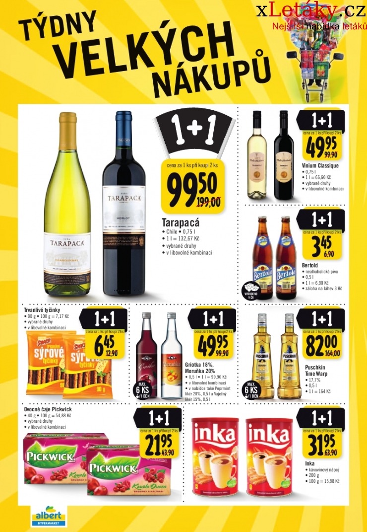 leták Albert Hypermarket leták strana 1 leták Albert Hypermarket leták strana 1