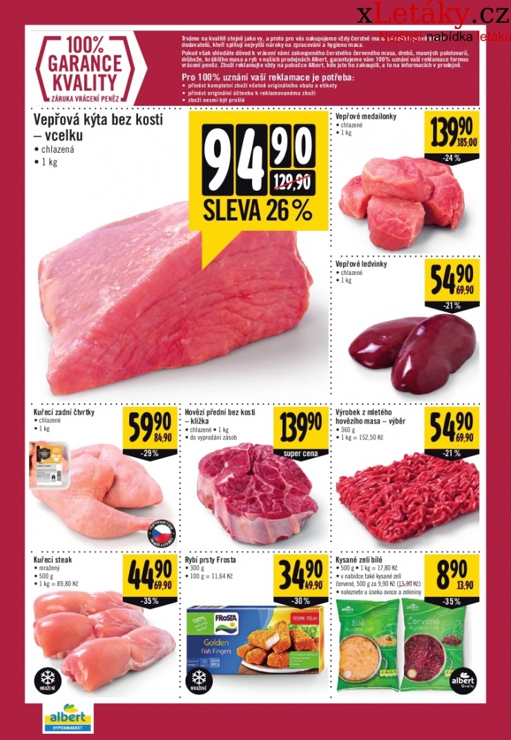 leták Albert Hypermarket leták strana 1 leták Albert Hypermarket leták strana 1