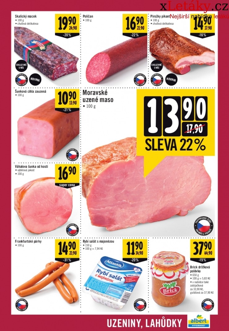 leták Albert Hypermarket leták strana 1 leták Albert Hypermarket leták strana 1