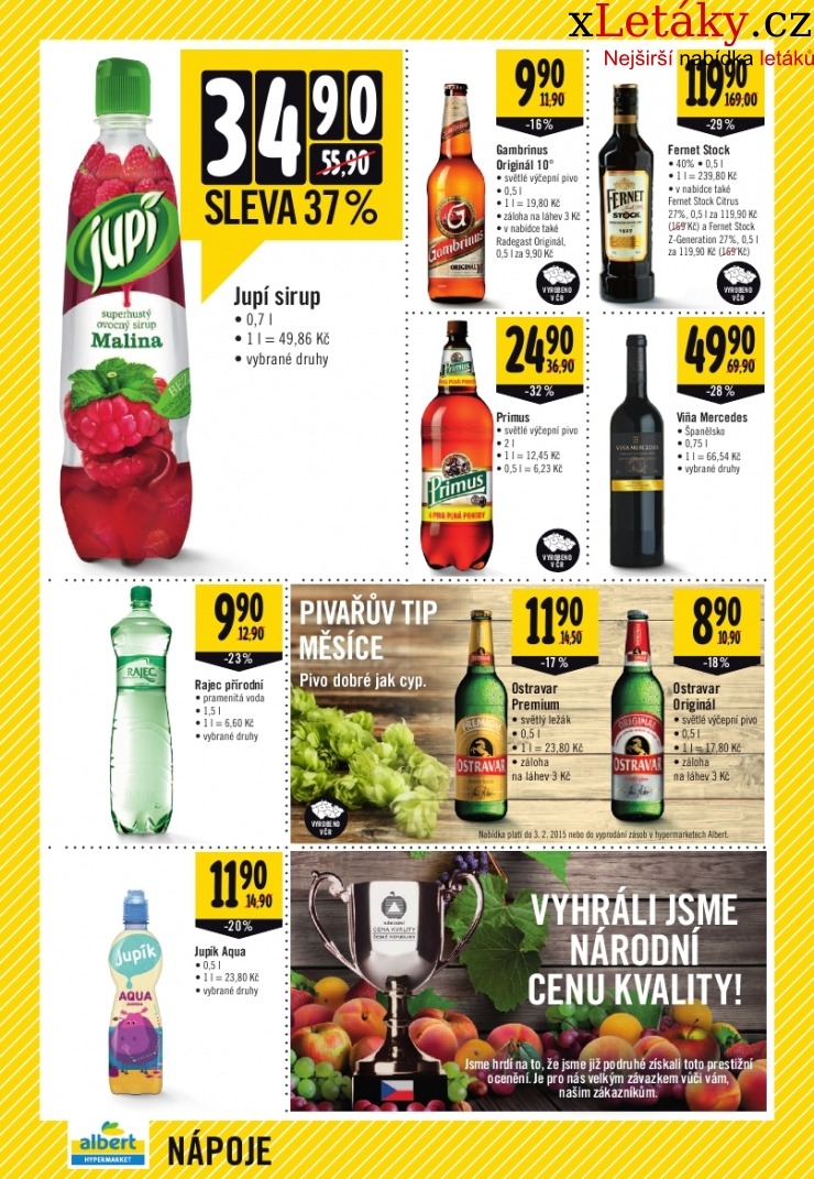 leták Albert Hypermarket leták strana 1 leták Albert Hypermarket leták strana 1