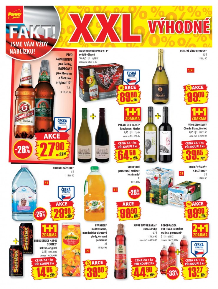 leták Penny Aktuální nabídka od 15. 1. 2015 strana 1 leták Penny Aktuální nabídka od 15. 1. 2015 strana 1