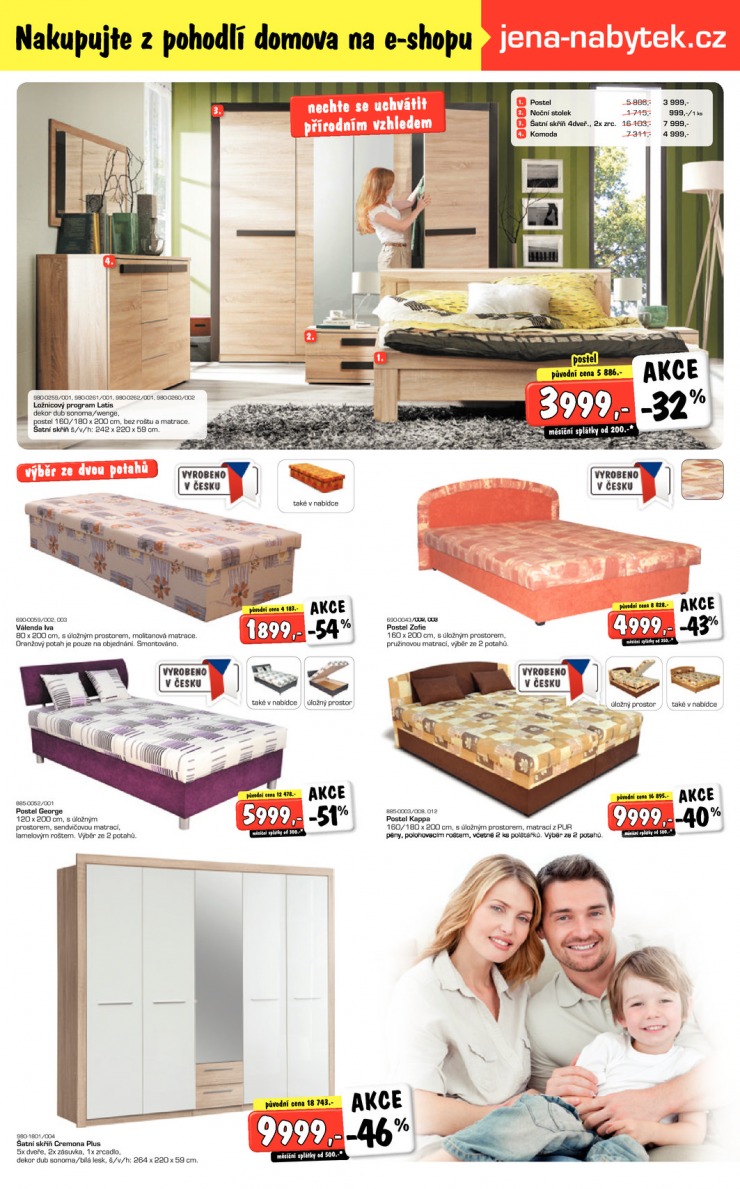 leták Jena nábytek Aktuální leták od 14. 1. 2015 strana 1 leták Jena nábytek Aktuální leták od 14. 1. 2015 strana 1