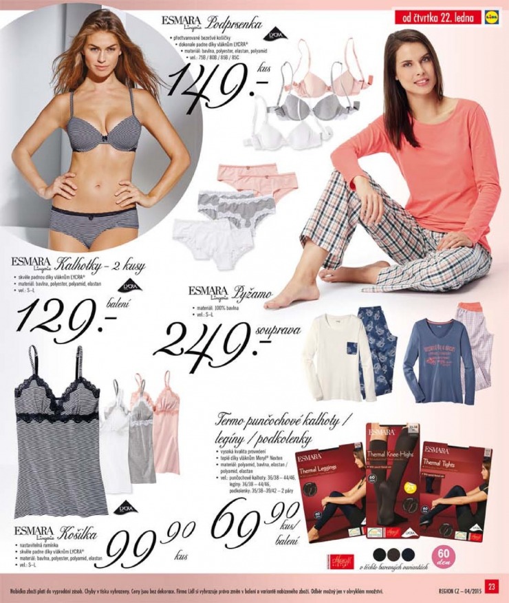 let�k Lidl Ak�n� nab�dka od 19. 1. 2015 strana 1