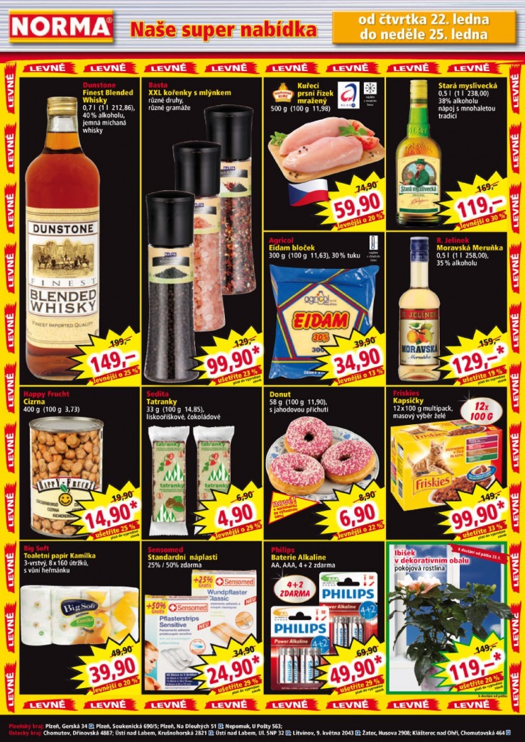leták Norma Aktuální leták od 16. 1. 2015 strana 1 leták Norma Aktuální leták od 16. 1. 2015 strana 1