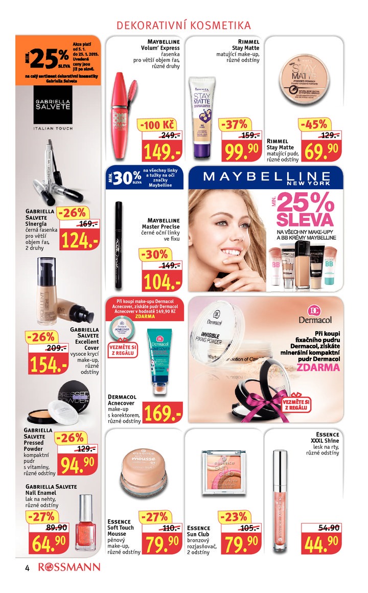 leták Rossmann Leták od 19. 1. 2015 strana 1 leták Rossmann Leták od 19. 1. 2015 strana 1