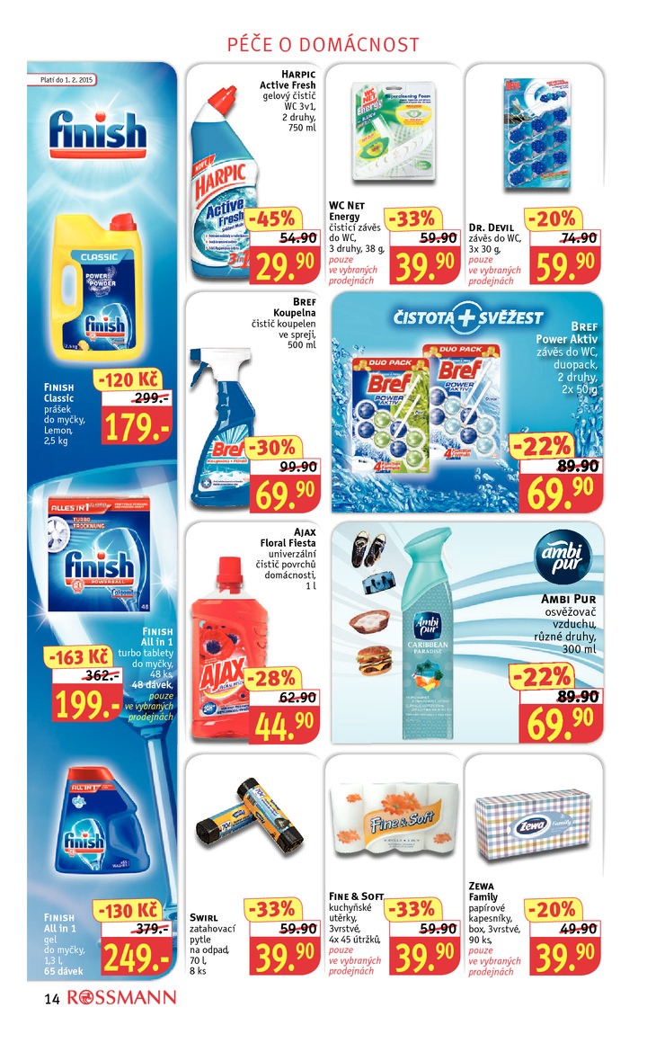 leták Rossmann Leták od 19. 1. 2015 strana 1 leták Rossmann Leták od 19. 1. 2015 strana 1