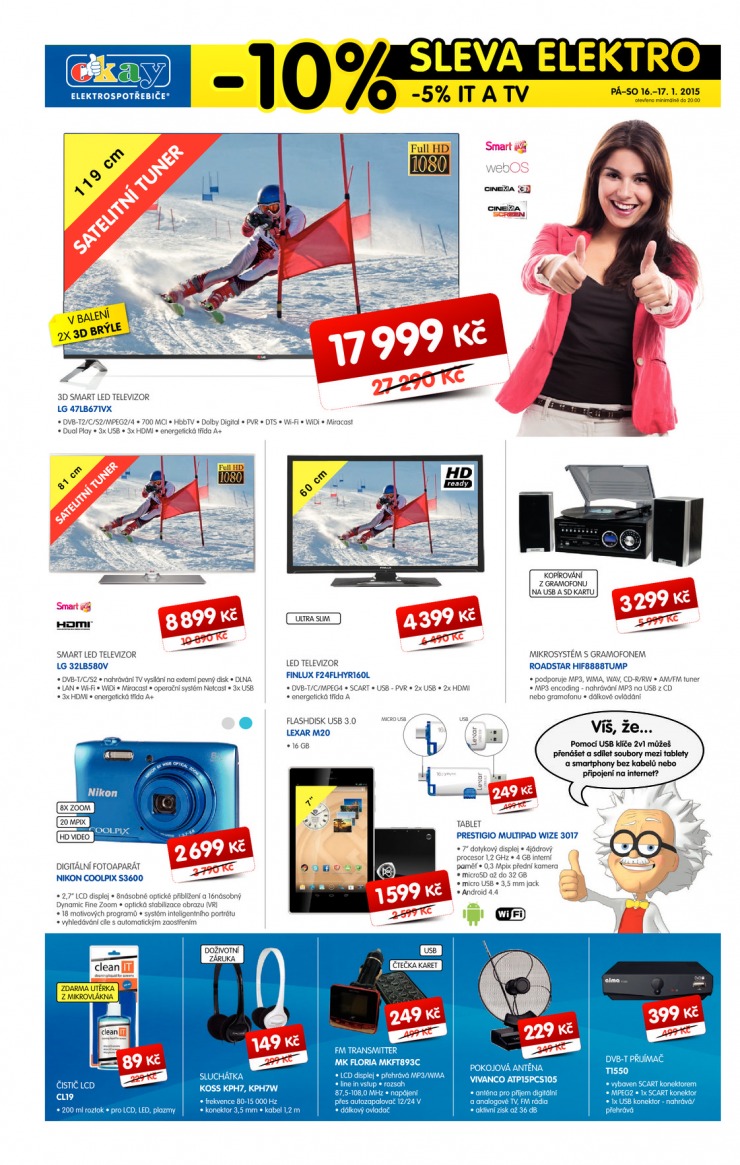leták Okay Aktuální leták od 15.1.2015 strana 1 leták Okay Aktuální leták od 15.1.2015 strana 1