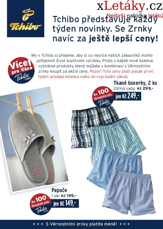 leták Tchibo leták strana 1 leták Tchibo leták strana 1