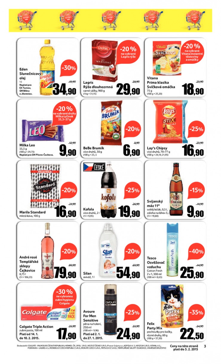 leták Tesco supermarkety od 21.1.2015 strana 1 leták Tesco supermarkety od 21.1.2015 strana 1