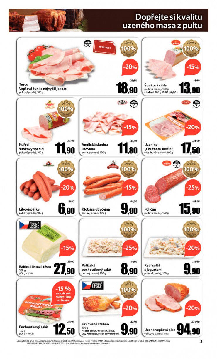 leták Tesco velké hypermarkety od 21.1.2015 strana 1 leták Tesco velké hypermarkety od 21.1.2015 strana 1