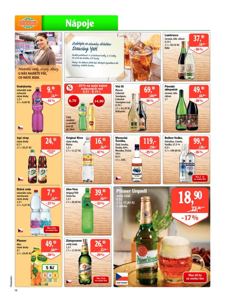 leták Globus Naše noviny od 22.1.2015 strana 1 leták Globus Naše noviny od 22.1.2015 strana 1