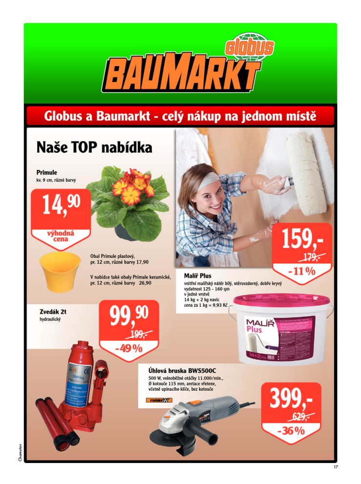 leták Globus Naše noviny od 22.1.2015 strana 1 leták Globus Naše noviny od 22.1.2015 strana 1