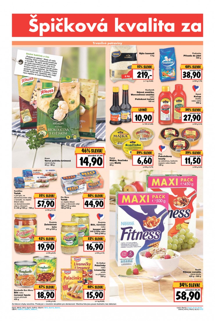 let�k Kaufland Aktu�ln� nab�dka od 22.1.2015 strana 1