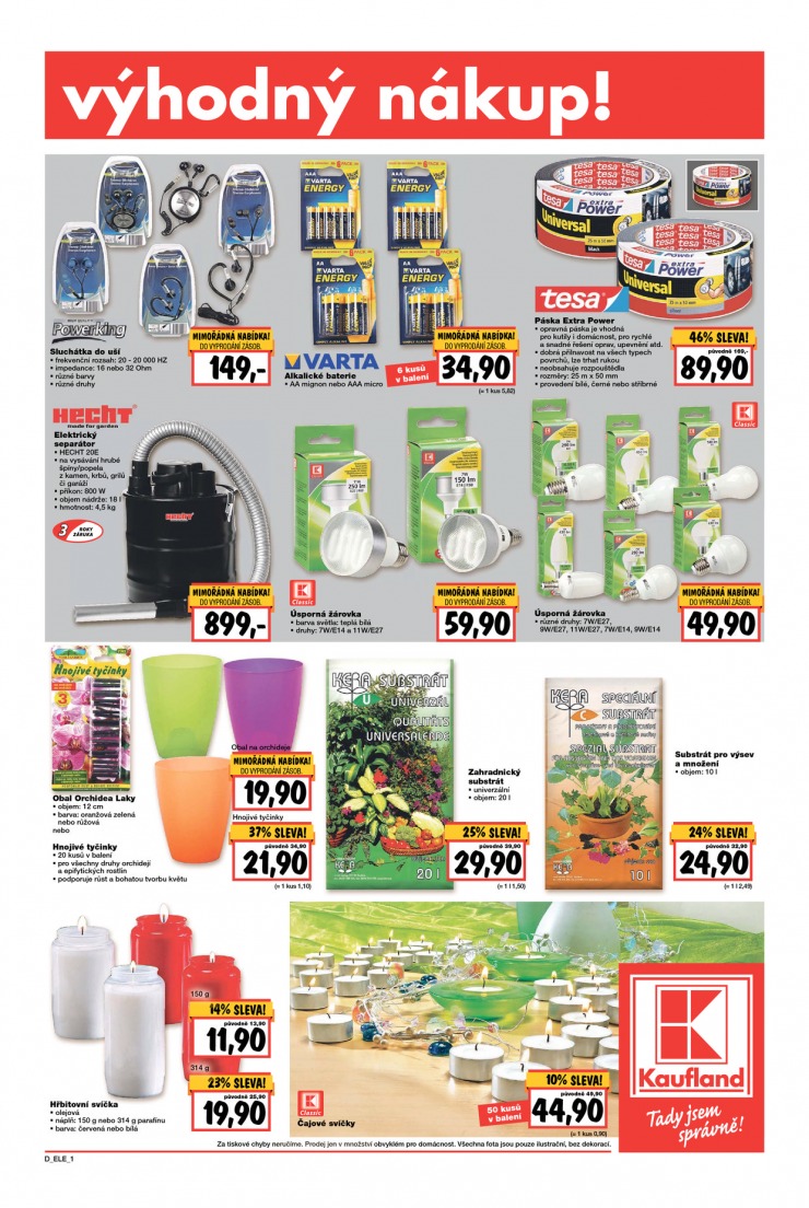 let�k Kaufland Aktu�ln� nab�dka od 22.1.2015 strana 1