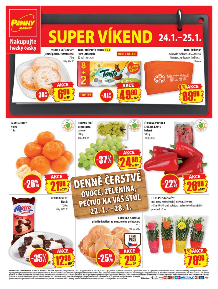leták Penny Aktuální nabídka od 22.1.2015 strana 1 leták Penny Aktuální nabídka od 22.1.2015 strana 1