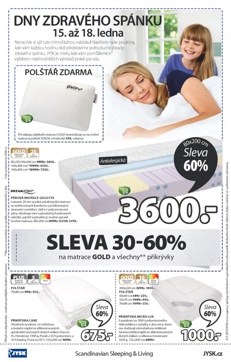 leták Jysk Nabídka týdne od 15.1.2015 strana 1 leták Jysk Nabídka týdne od 15.1.2015 strana 1