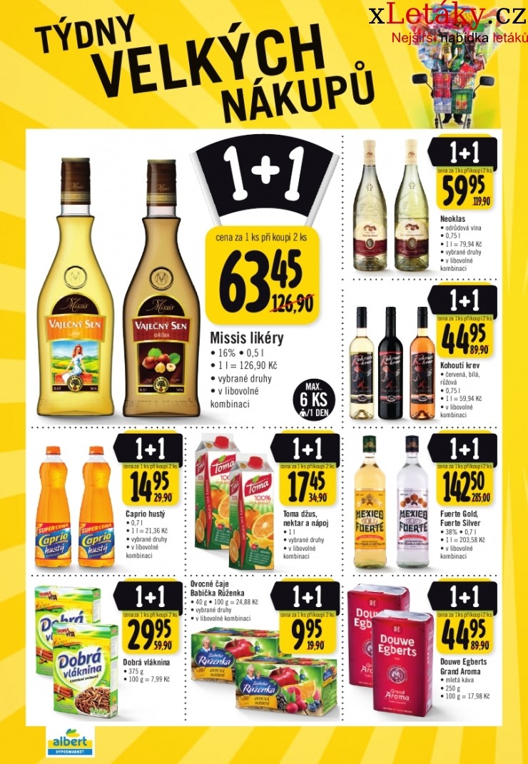 leták Albert Hypermarket akční leták strana 1 leták Albert Hypermarket akční leták strana 1