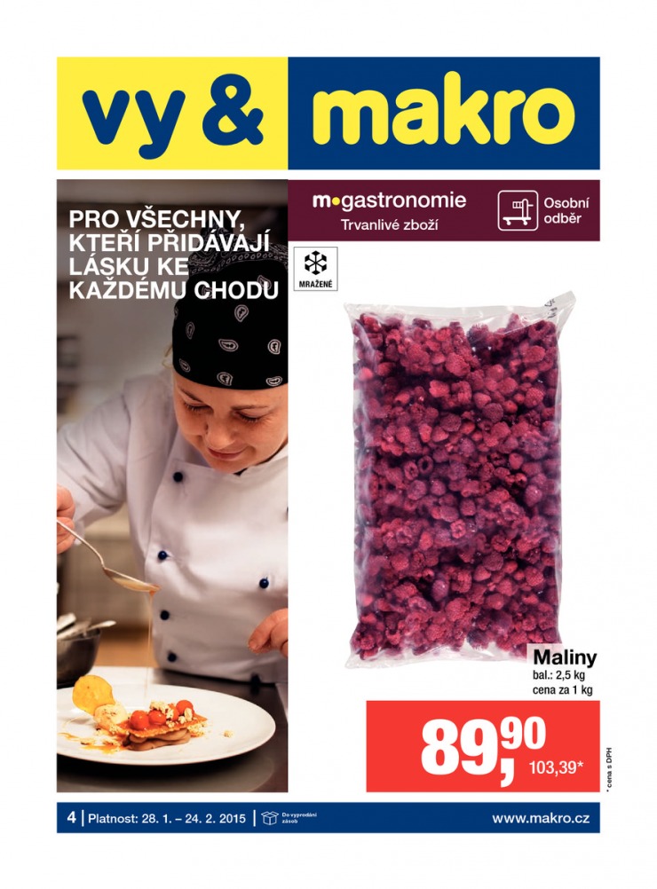 letk Makro Gastronomie trvanliv zbo od 28.1.2015 strana 1