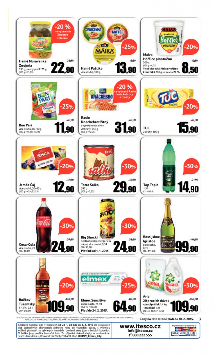 leták Tesco Expres obchody od 28.1.2015 strana 1 leták Tesco Expres obchody od 28.1.2015 strana 1