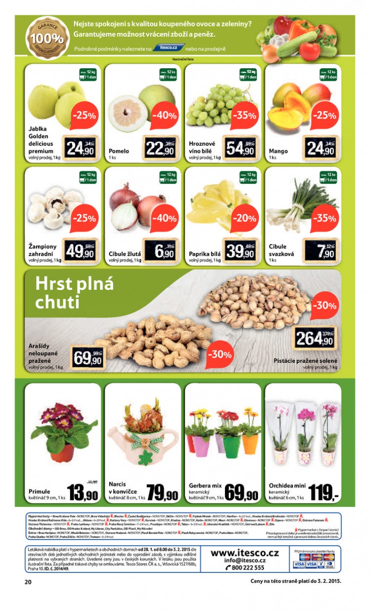 leták Tesco velké hypermarkety od 28.1.2015 strana 1 leták Tesco velké hypermarkety od 28.1.2015 strana 1
