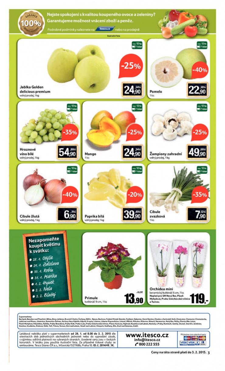 leták Tesco supermarkety od 28.1.2015 strana 1 leták Tesco supermarkety od 28.1.2015 strana 1