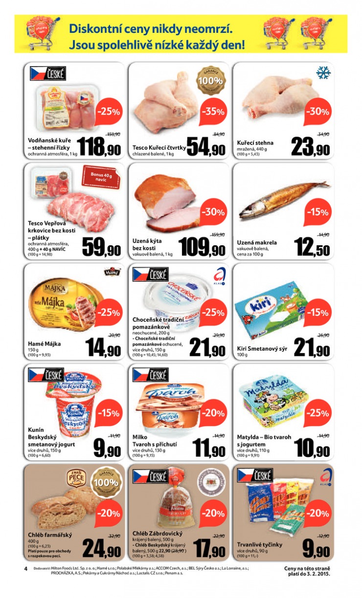 let�k Tesco supermarkety od 28.1.2015 strana 1