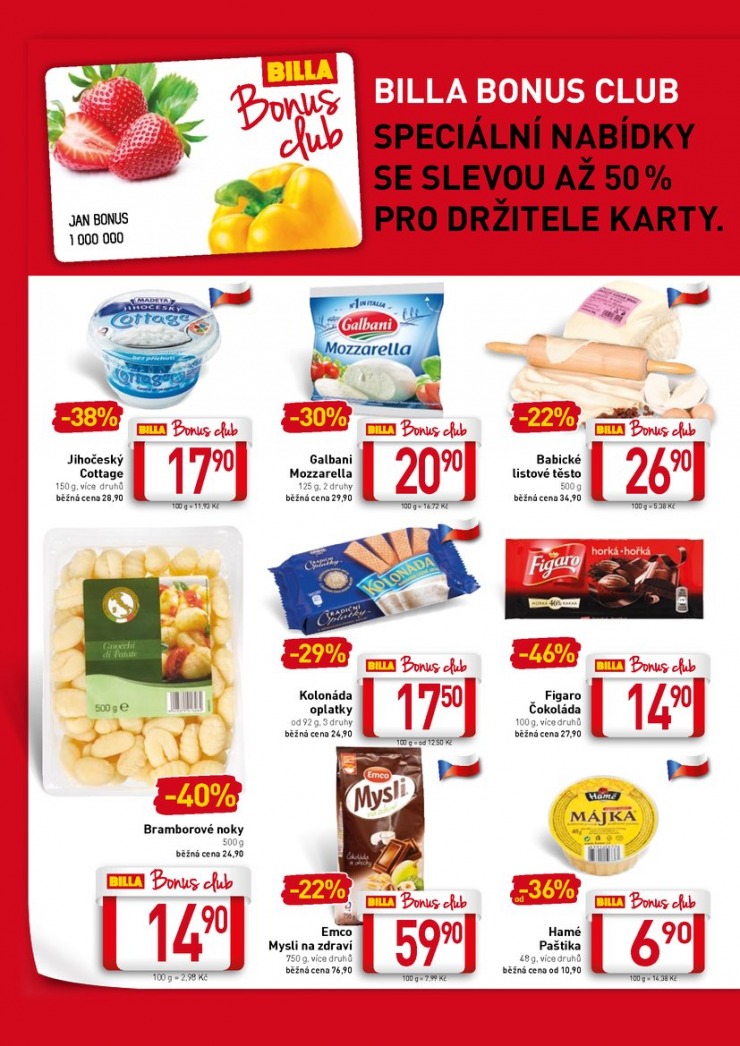 leták Billa velký od 28.1.2015 strana 1 leták Billa velký od 28.1.2015 strana 1