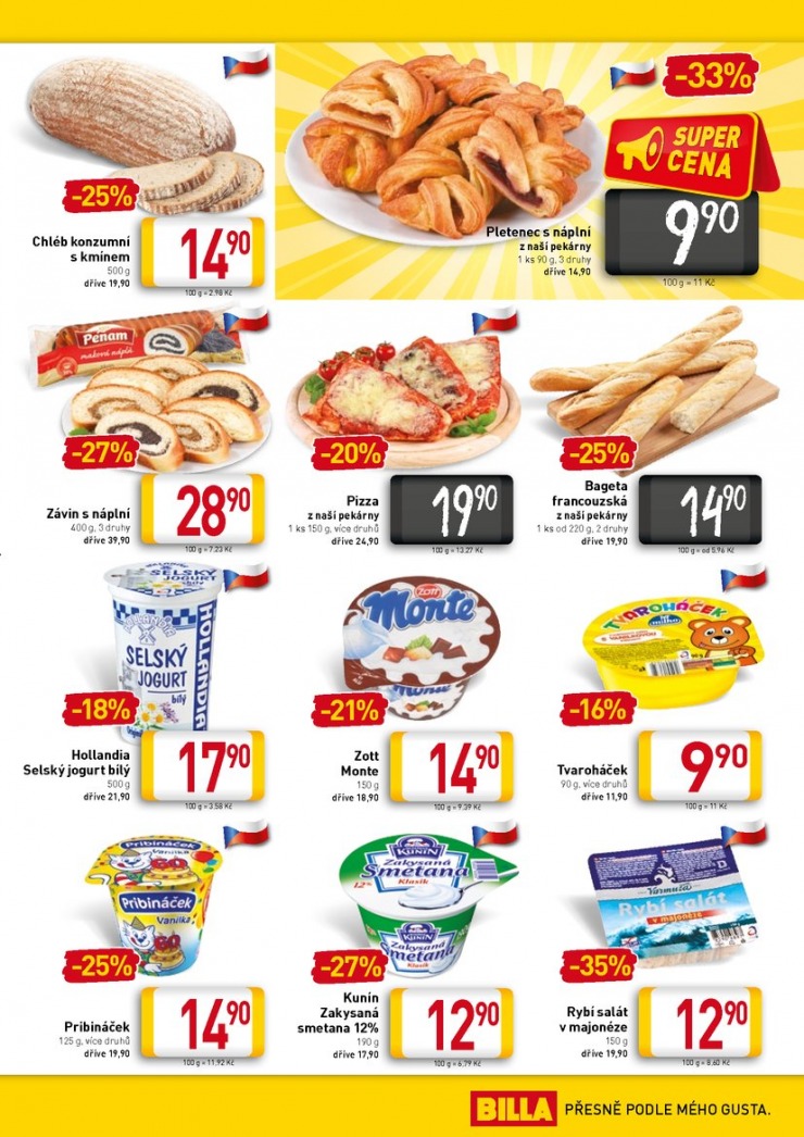 leták Billa velký od 28.1.2015 strana 1 leták Billa velký od 28.1.2015 strana 1