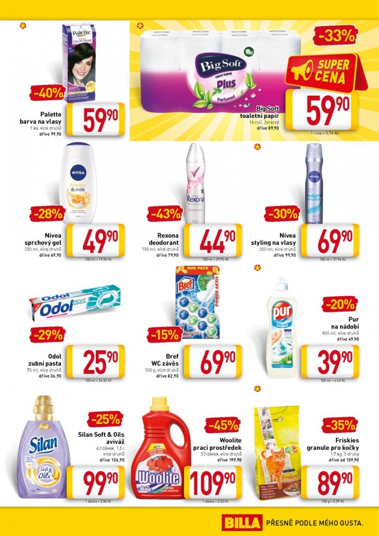 leták Billa velký od 28.1.2015 strana 1 leták Billa velký od 28.1.2015 strana 1