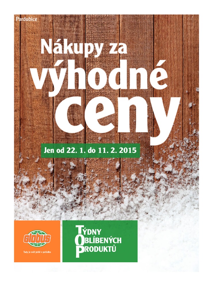 letk Globus Nkupy za vhodn ceny od 22.1.2015 strana 1