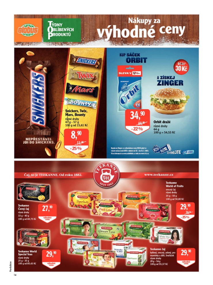 leták Globus Nákupy za výhodné ceny od 22.1.2015 strana 1 leták Globus Nákupy za výhodné ceny od 22.1.2015 strana 1