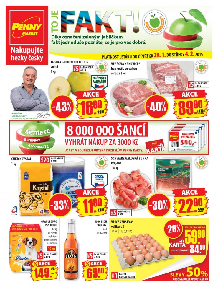 leták Penny Aktuální nabídka od 29.1.2015 strana 1 leták Penny Aktuální nabídka od 29.1.2015 strana 1