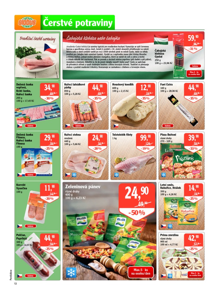 leták Globus Naše noviny od 29.1.2015 strana 1 leták Globus Naše noviny od 29.1.2015 strana 1